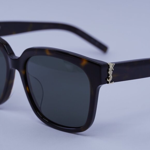Saint Laurent SL M40/FN 004 Sunglasses Havana Square Frame, Grey Lenses main image 5